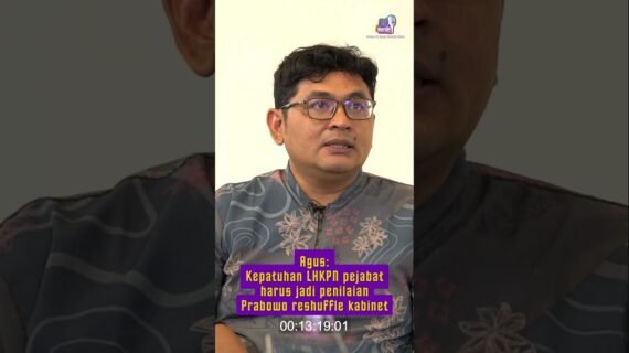 Agus: Kepatuhan LHKPN pejabat harus jadi penilaian Prabowo reshuffle kabinet