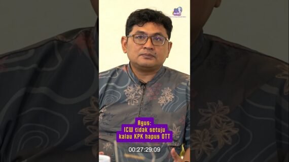 Agus: ICW tidak setuju kalau KPK hapus OTT