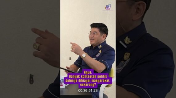 Agus: Banyak kontestan politik dulunya dibiayai masyarakat, sekarang?