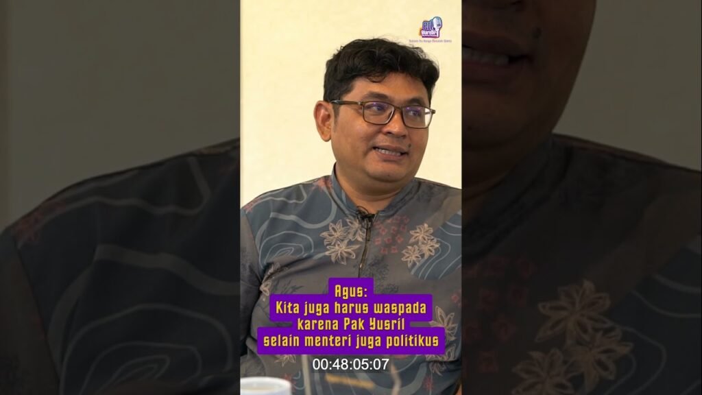 Agus Sunaryanto saat di podcast EdShareOn. (Foto: EdShareOn.com)