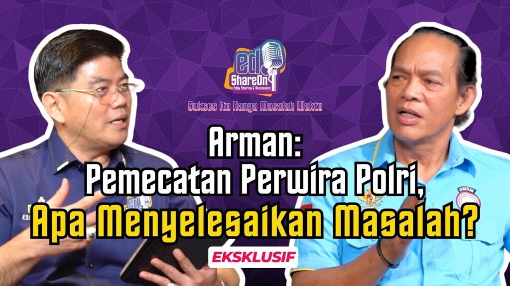 Arman Depari saat di podcast EdShareOn. (Foto: EdShareOn.com)