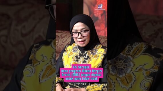 Eni Saragih: Dana program Makan Bergizi Gratis (MBG) jangan dipakai untuk yang tidak-tidak