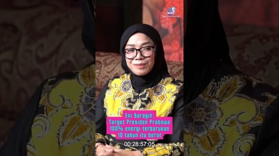 Eni Saragih: Target Presiden Prabowo 100% energi terbarukan 10 tahun itu berat