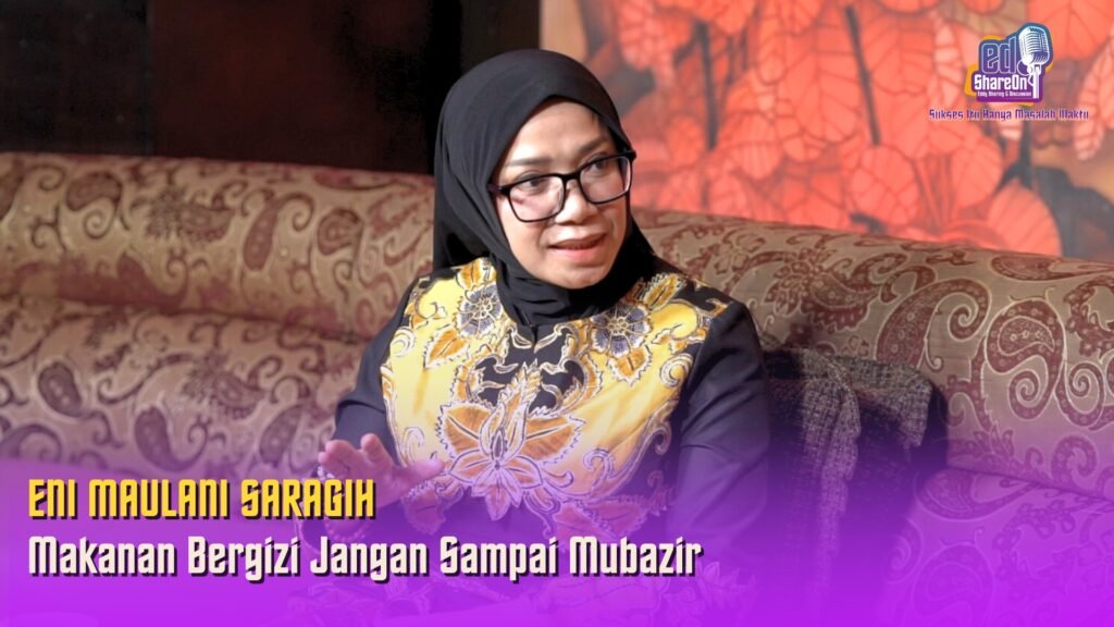 Eni Maulani Saragih saat di podcast EdShareOn. (Foto: EdShareOn.com)