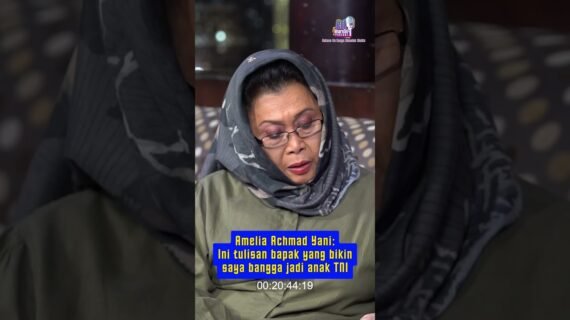 Amelia Achmad Yani: Ini tulisan bapak yang bikin saya bangga jadi anak TNI