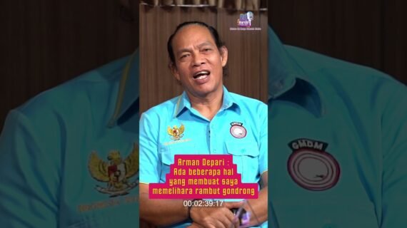 Arman Depari : Ada beberapa hal yang membuat saya memelihara rambut gondrong