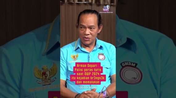 Arman Depari : Polisi peras turis saat DWP 2024 itu kejadian brengsek dan memalukan