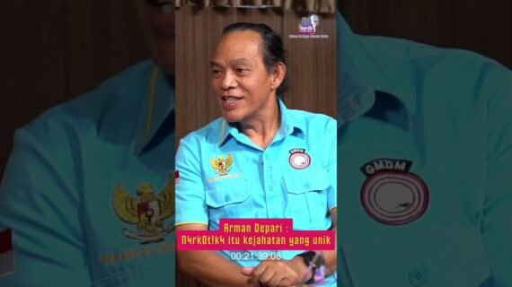 Arman Depari : Narkotika itu kejahatan yang unik