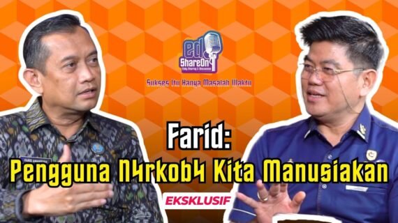 Pengguna Narkoba Dimanusiakan, Farid: Pengedar dan Bandar Harus Dimiskinkan