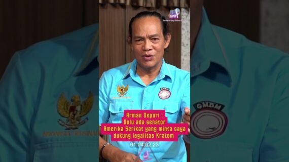 Arman Depari : Dulu ada senator Amerika Serikat yang minta saya dukung legalitas Kratom