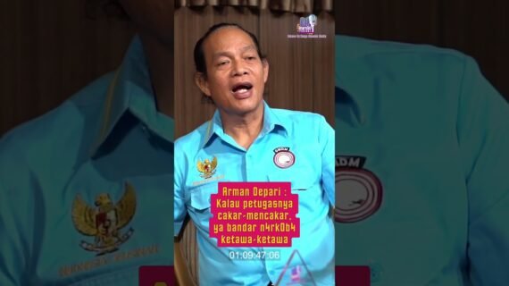 Arman Depari : Kalau petugasnya cakar-mencakar, ya bandar narkoba ketawa-ketawa