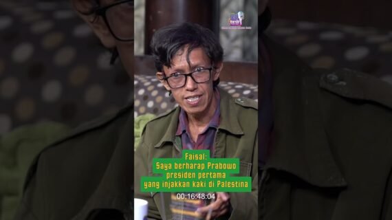 Faisal: Saya berharap Prabowo presiden pertama yang injakkan kaki di Palestina