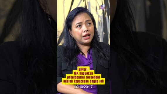 Bivitri: MK hapuskan presidential threshold adalah keputusan bagus loh