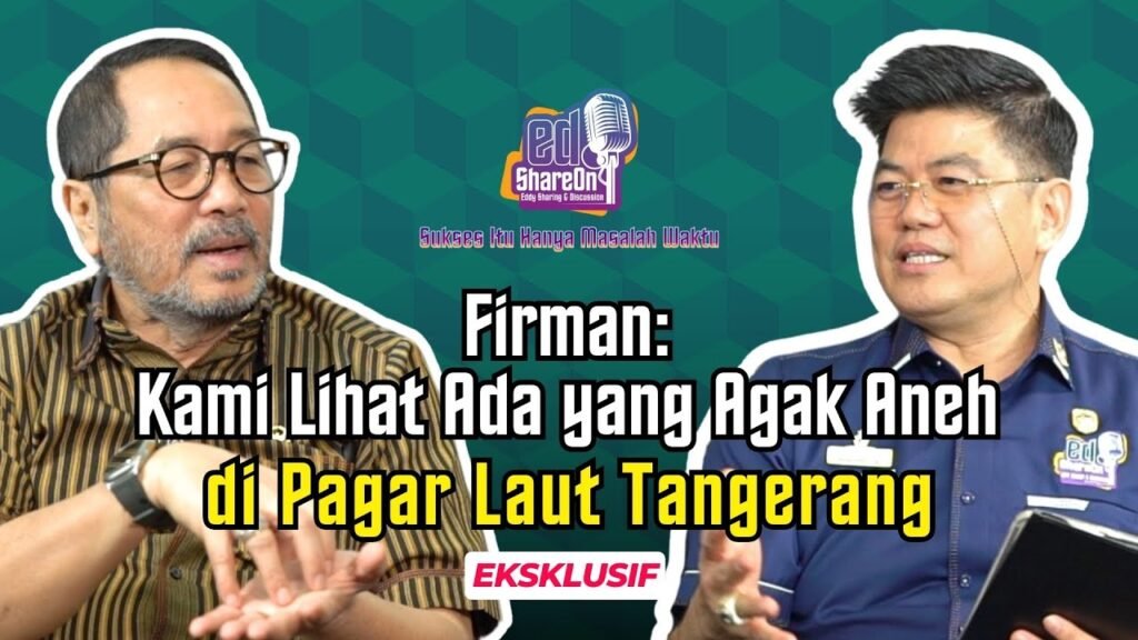 Firman Soebagyo saat di podcast EdShareOn. (Foto: EdShareOn.com)