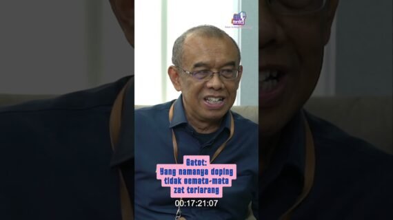 Gatot: Yang namanya doping tidak semata-mata zat terlarang