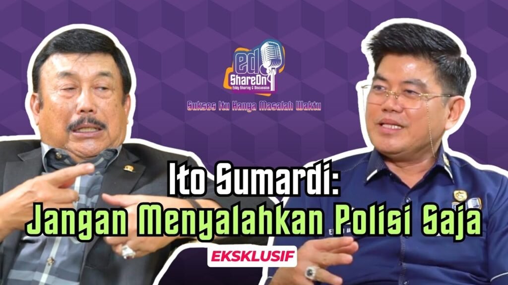 Ito Sumardi saat di podcast EdShareOn. (Foto: EdShareOn.com)