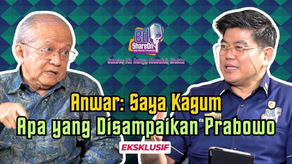 Anwar Abbas saat di Podcast EdShareOn. (Foto: EdShareOn.com)