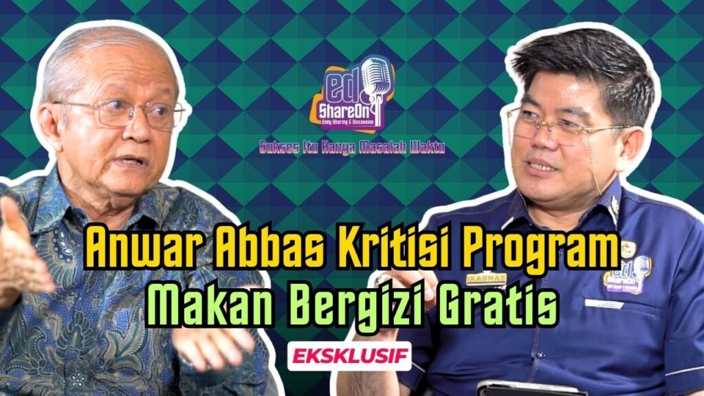 Anwar Abbas saat di Podcast EdShareOn. (Foto: EdShareOn.com)