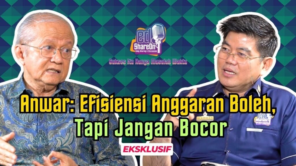 Anwar Abbas saat di Podcast EdShareOn. (Foto: EdShareOn.com)