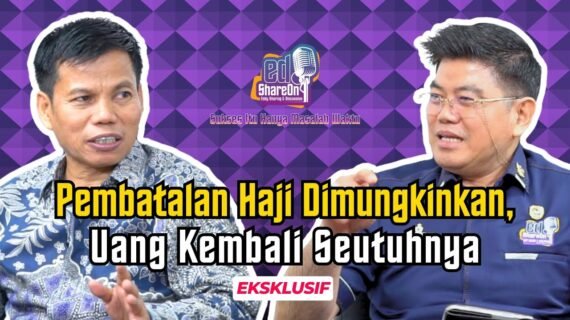 Calon Jemaah Haji Bisa Membatalkan Pendaftaran, Dr. Zain: Uang Kembali Seutuhnya