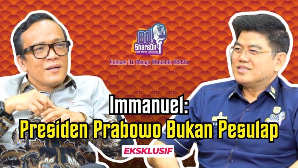 Immanuel Ebenezer saat di Podcast EdShareOn. (Foto: EdShareOn.com)