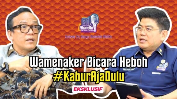 Heboh Hastag Kabur Aja Dulu, Wamenaker: yang Penting Legal