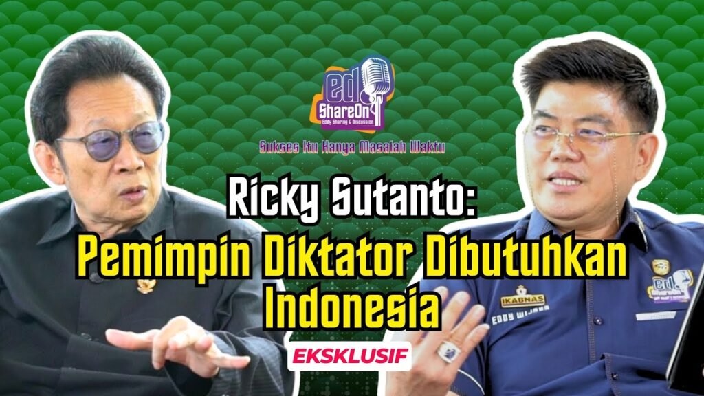 Ricky Sutanto saat di Podcast EdShareOn. (Foto: EdShareOn.com)