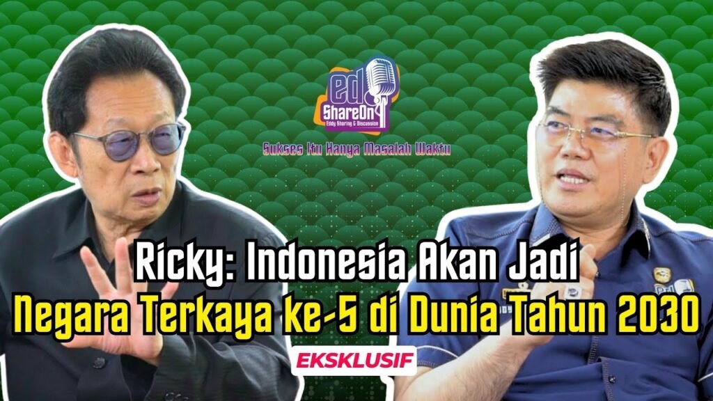 Ricky Sutanto saat di Podcast EdShareOn. (Foto: EdShareOn.com)