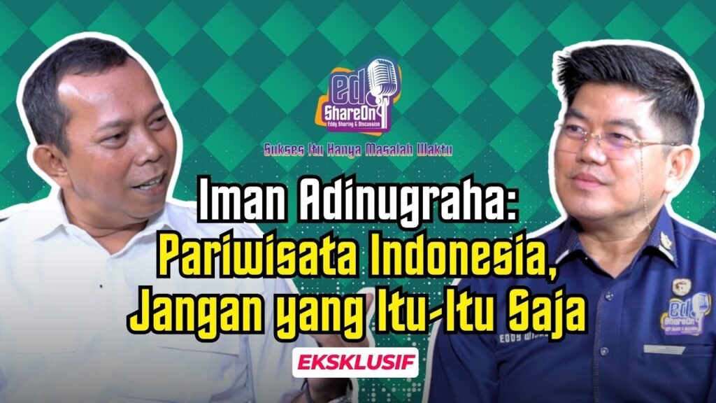 Iman Adinugraha saat di Podcast EdShareOn. (Foto: EdShareOn.com)