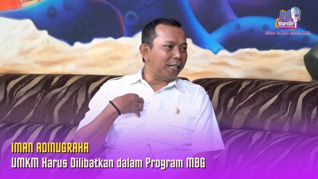 Iman Adinugraha saat di Podcast EdShareOn. (Foto: EdShareOn.com)