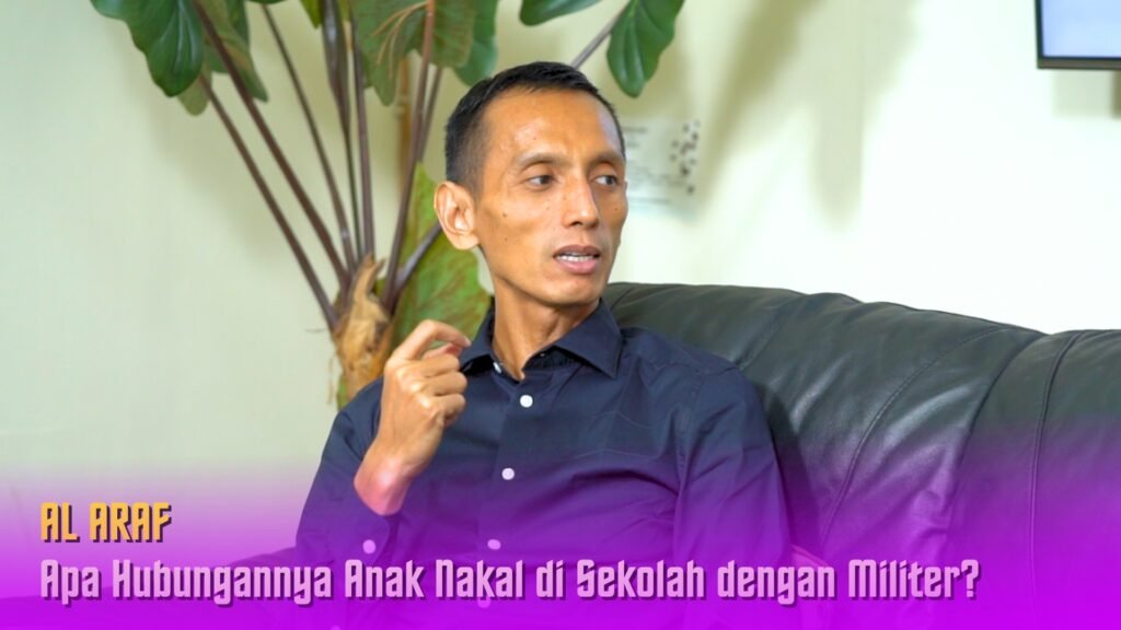 Al Araf saat di Podcast EdShareOn. (Foto: EdShareOn.com)
