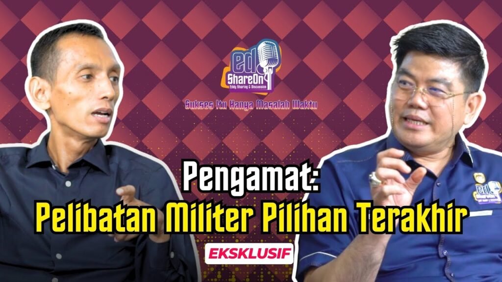 Al Araf saat di Podcast EdShareOn. (Foto: EdShareOn.com)