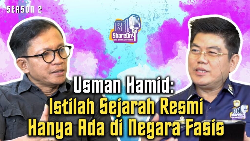 Usman Hamid saat di Podcast EdShareOn. (Foto: EdShareOn.com)
