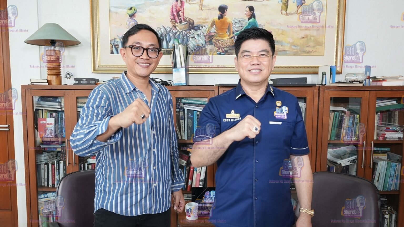 Gede Sandra saat di Podcast EdShareOn. (Foto: EdShareOn.com)