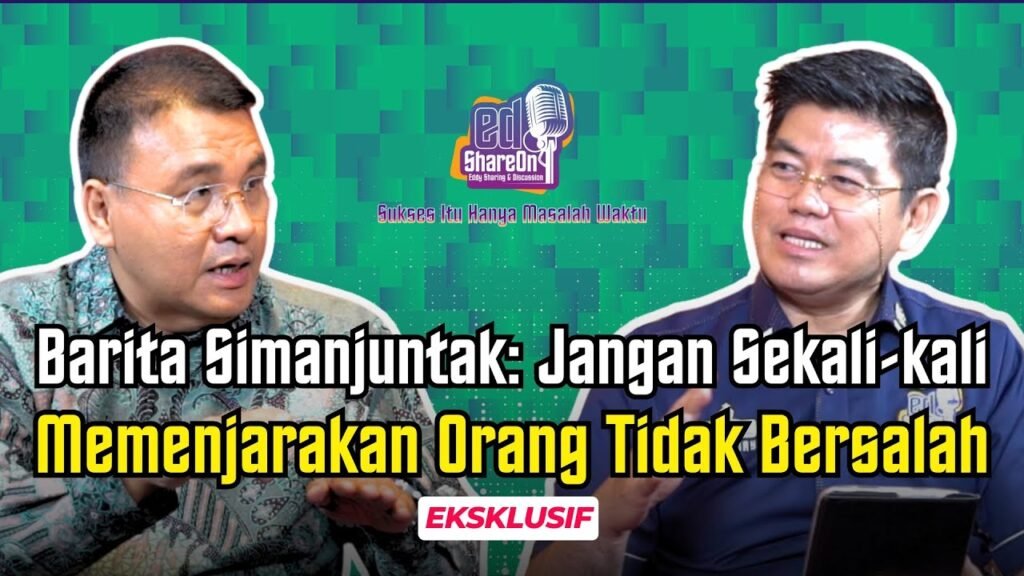 Barita Simanjuntak saat di Podcast EdShareOn. (Foto: EdShareOn.com)