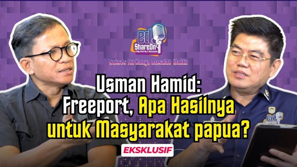 Usman Hamid saat di Podcast EdShareOn. (Foto: EdShareOn.com)