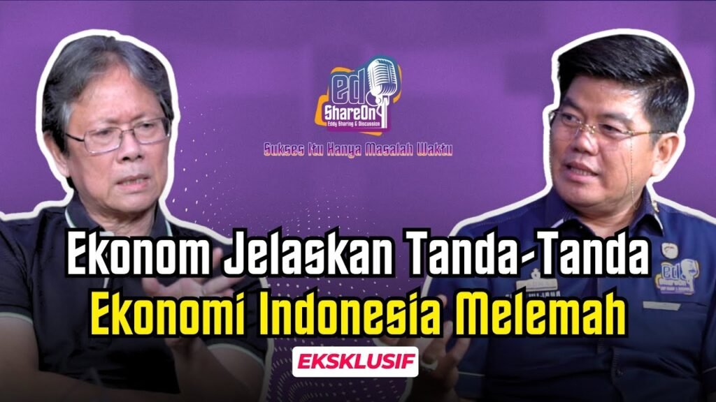 Anthony Budiawan saat di Podcast EdShareOn. (Foto: EdShareOn.com)