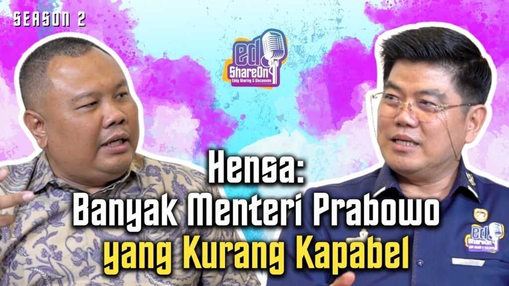 Hendri Satrio saat di podcast EdShareOn. (Foto: EdShareOn.com)