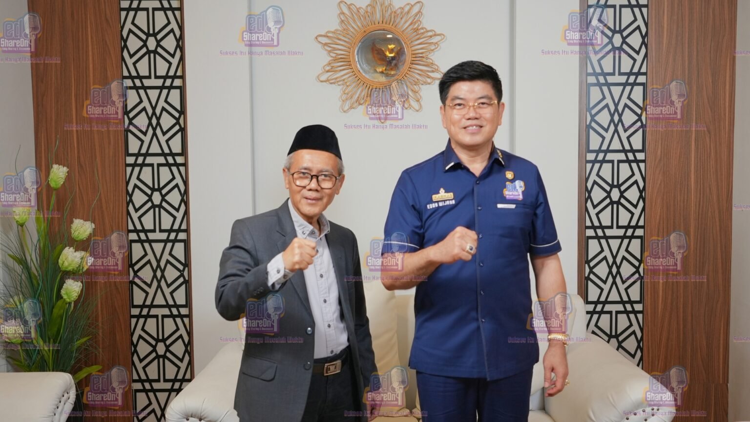Sudarnoto saat di Podcast EdShareOn. (Foto: EdShareOn.com)