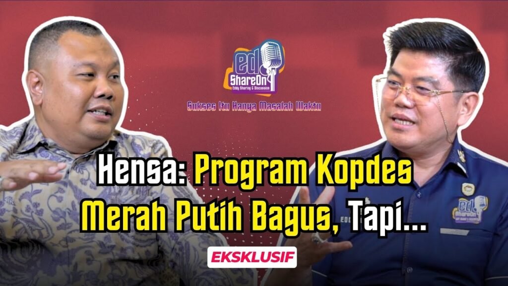 Terkait Program Prabowo Subianto Koperasi Desa Merah Putih, Hensa: Kekurangannya di Data