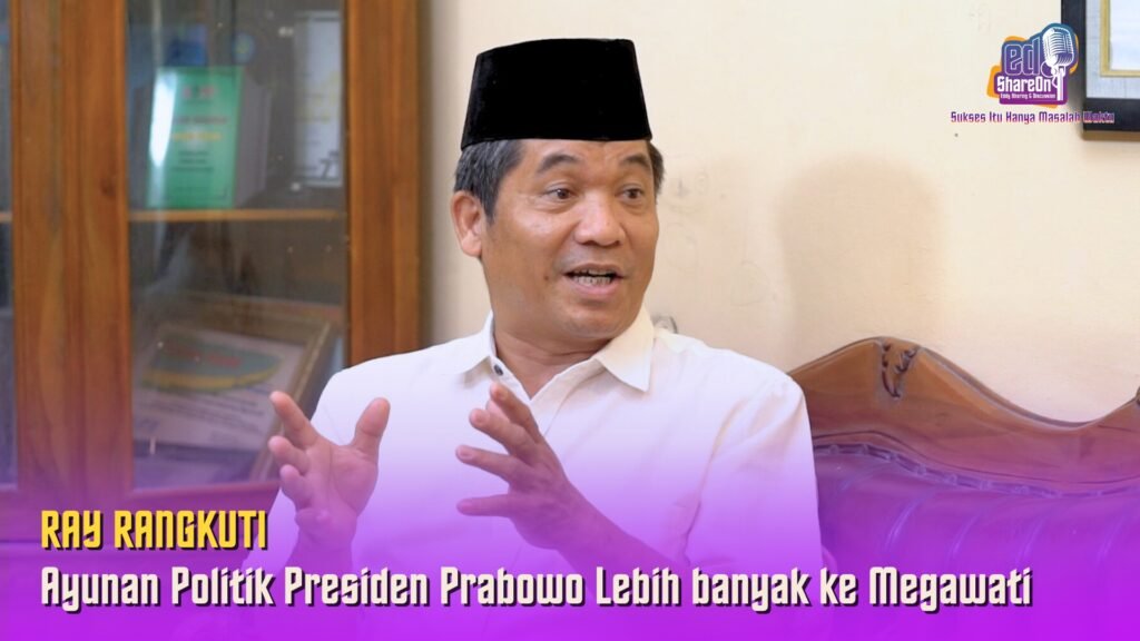 Ray Rangkuti saat di podcast EdShareOn. (Foto: EdShareOn.com)