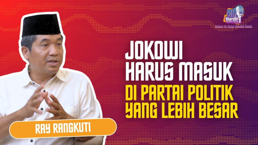 Ray Rangkuti saat di podcast EdShareOn. (Foto: EdShareOn.com)