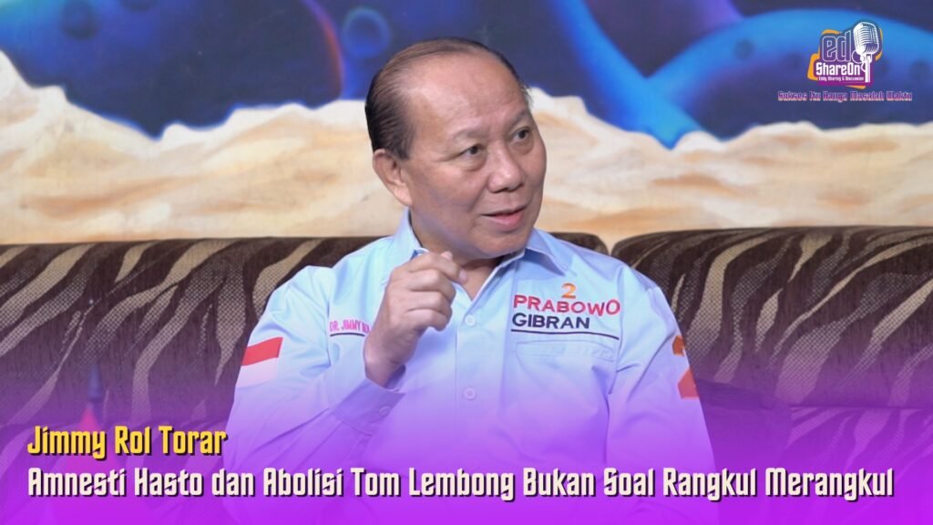 Jimmy Rol Torar saat di podcast EdShareOn. (Foto: EdShareOn.com)