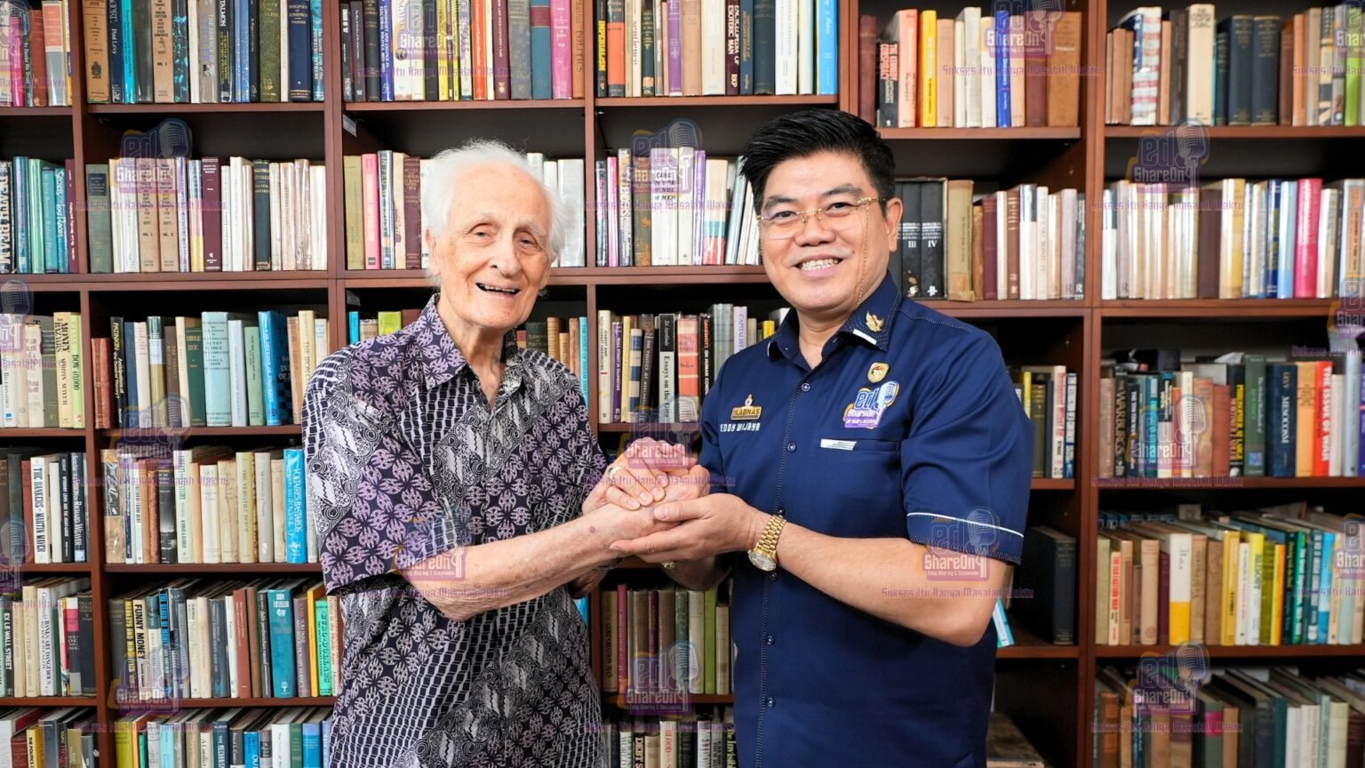 Profesor Romo Magnis saat di podcast EdShareOn. (Foto: EdShareOn.com)