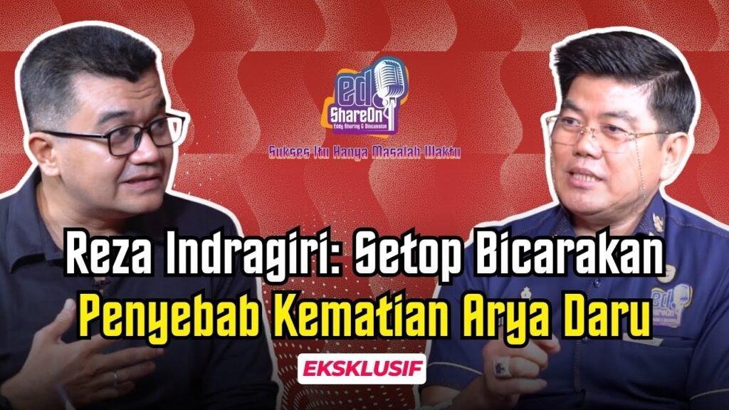 Reza Indragiri saat di podcast EdShareOn. (Foto: EdShareOn.com)