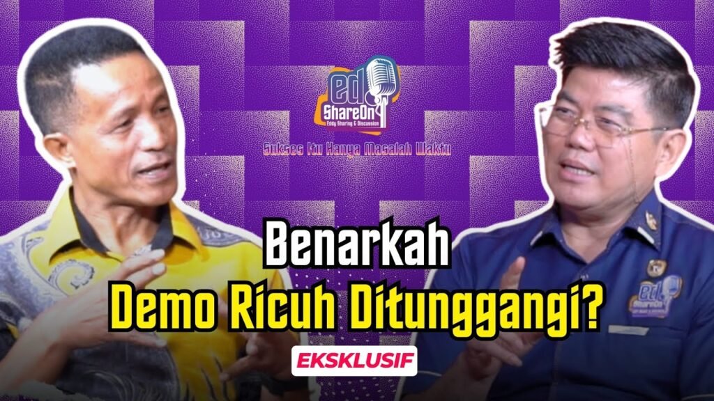 Lucius Karus saat di podcast EdShareOn. (Foto: EdShareOn.com)