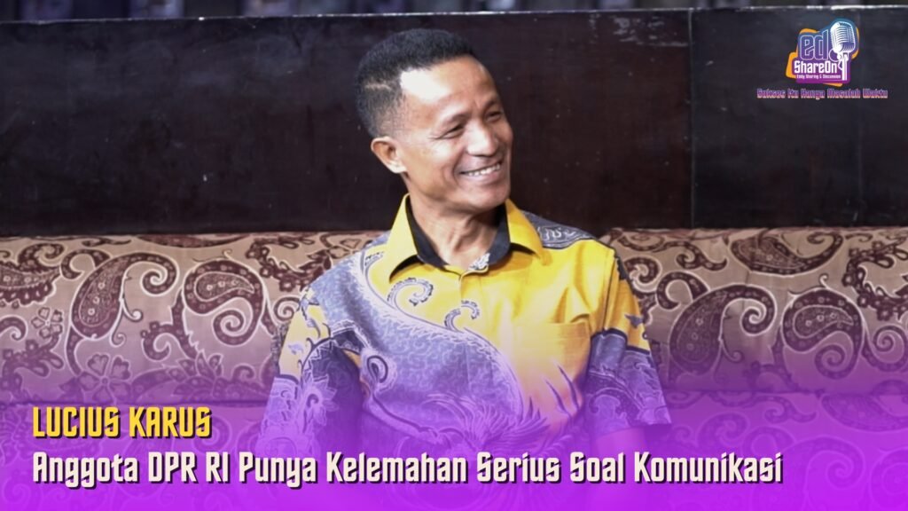 Lucius Karus saat di podcast EdShareOn. (Foto: EdShareOn.com)