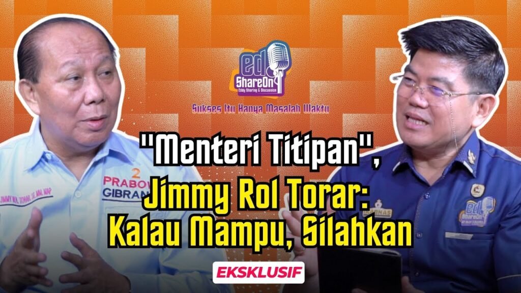Jimmy Rol Torar saat di podcast EdShareOn. (Foto: EdShareOn.com)