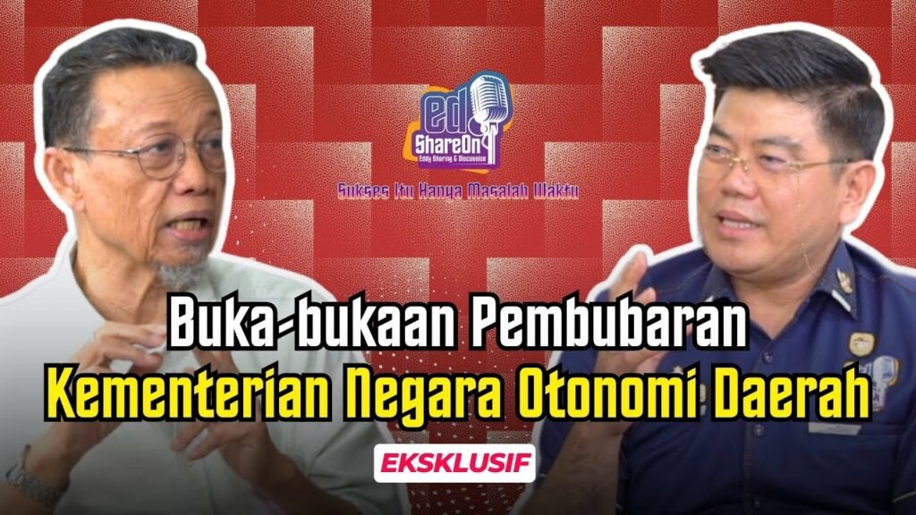 Profesor Ryaas Rasyid saat di podcast EdShareOn. (Foto: EdShareOn.com)