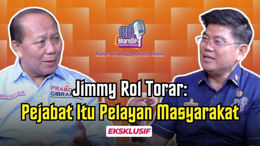 Jimmy Rol Torar saat di podcast EdShareOn. (Foto: EdShareOn.com)